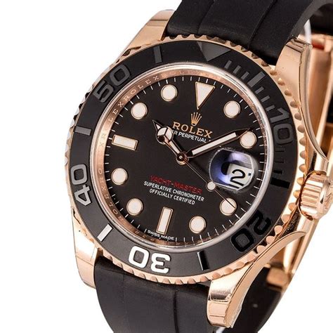 rolex yacht master on oysterflex with sapphire bezel|rolex yacht master gold.